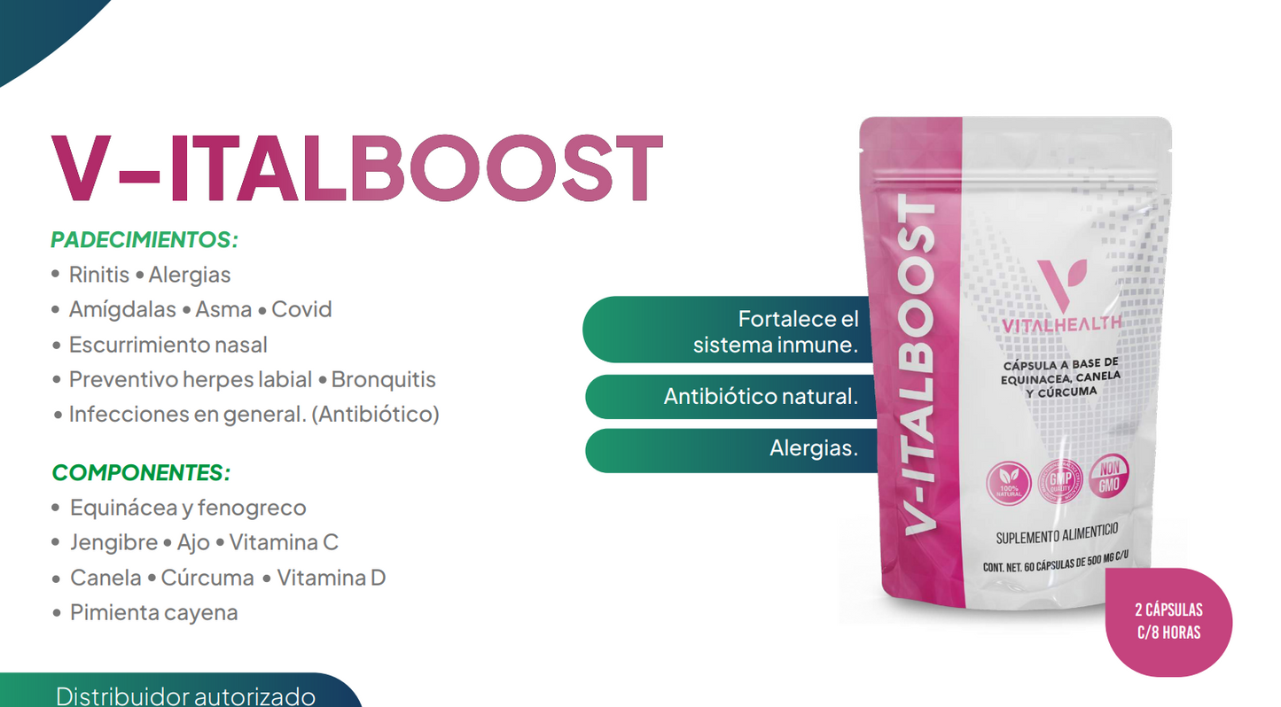 V-ITALBOOST 60 CAPS.